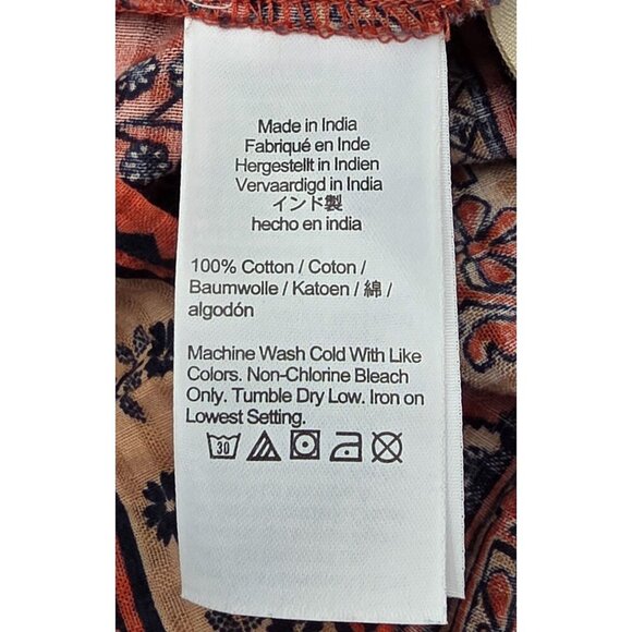 Women's - Madewell Puff-Sleeve Peplum Top in Cavoli Floral, Size XS - Picture 6 of 8